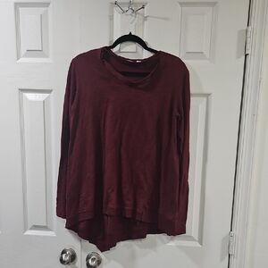 Good /like New Wilt Burgundy Long Sleeve Top